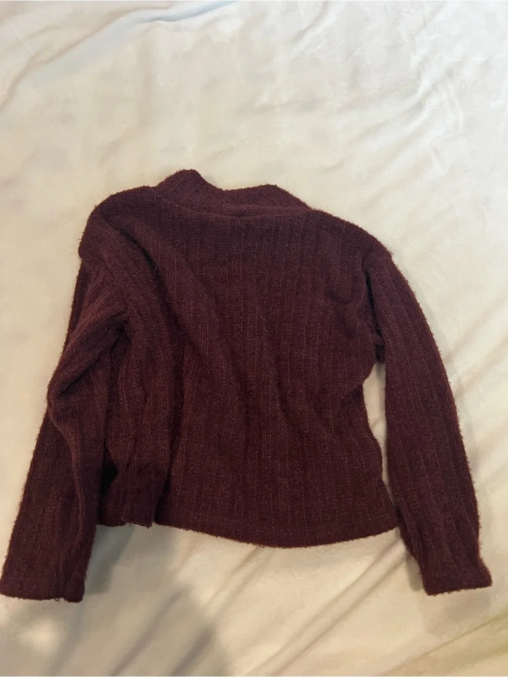 Old Navy Maroon Mock Neck Sweater